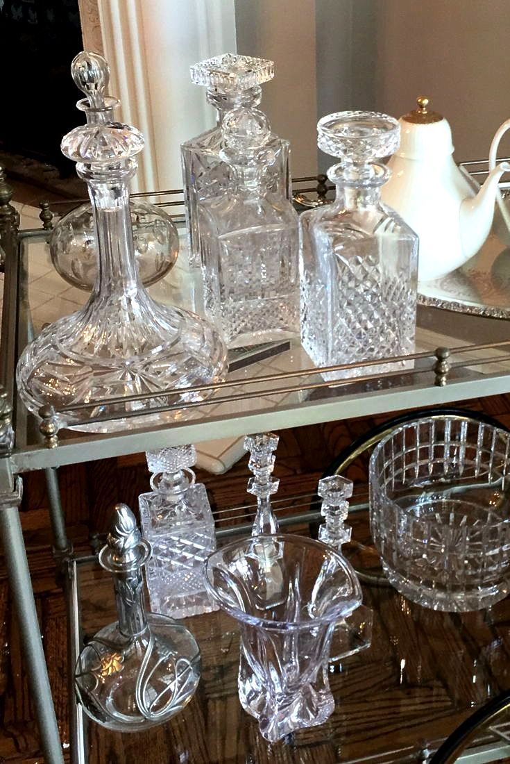 Vintage Crystal Decor & Glassware